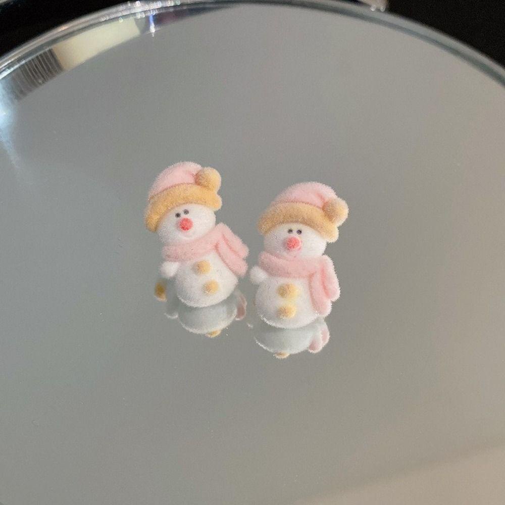 Khuyên Tai Tua Rua Hình Thỏ Cà Rốt / Mèo Dễ Thương Phong Cách Hàn Quốc Cho Nữ