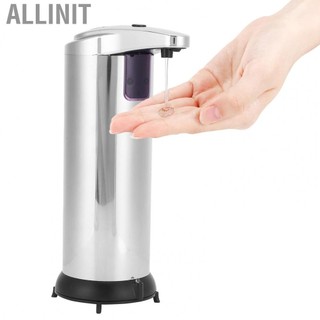 Allinit 250ML Automatic Gel Dispenser Hand Induction Touchless Bathroom Smart Auto Liquid Container Household Accessory