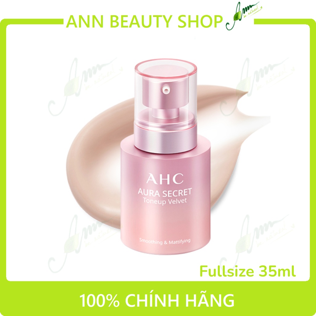 Kem Dưỡng Da Trắng Hồng AHC AURA SECRET TONE UP VELVET SPF30/PA++