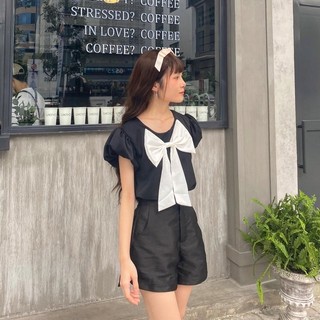 áo phối nơ Niki top