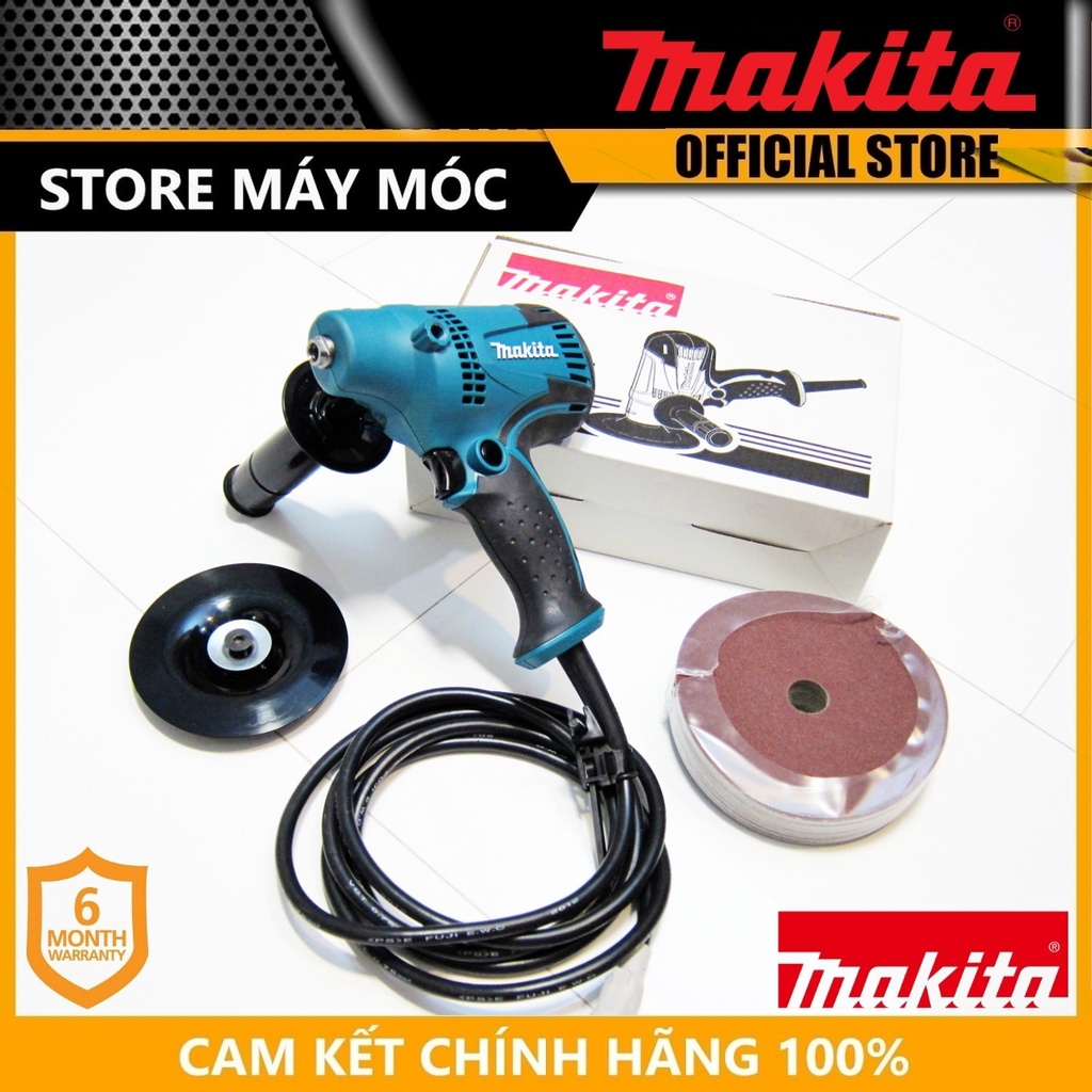 MÁY CHÀ NHÁM ĐĨA 440W 150MM MAKITA GV6010- HÀNG CHÍNH HÃNG