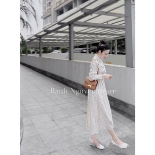 VÁY VOAN CỔ BÈO CÚC NGỌC