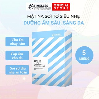 HỘP 5 TẤM MẶT NẠ TIMLESS TRUTH MASK - MẶT NẠ DƯỠNG ẨM HYDRA BOOST
