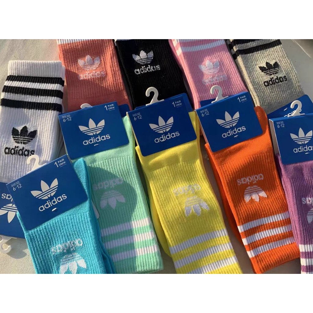 Tất Cổ Cao Cotton Thể Thao Unisex Nhiều Màu đas