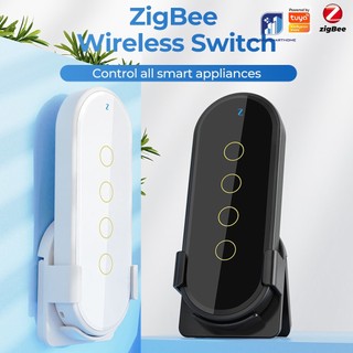Công Tắc Ngữ cảnh không dây thông minh mặt kính Zigbee Tuya Nhà thông minh Kinh Bắc