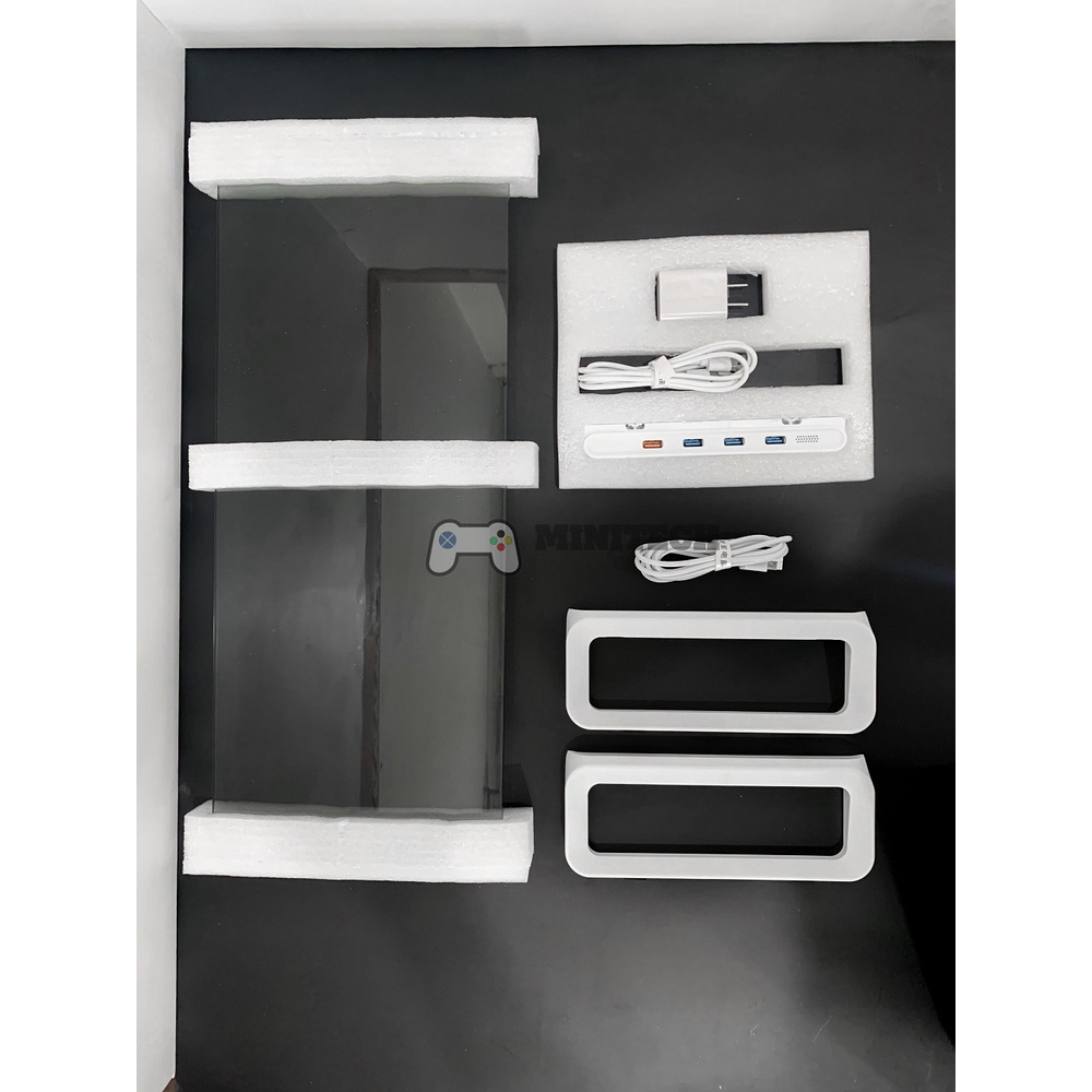 Kệ  Nâng Màn Hình USB Để Bàn pc, máy tính, laptop kèm 4 hub usb 3.0 cao cấp