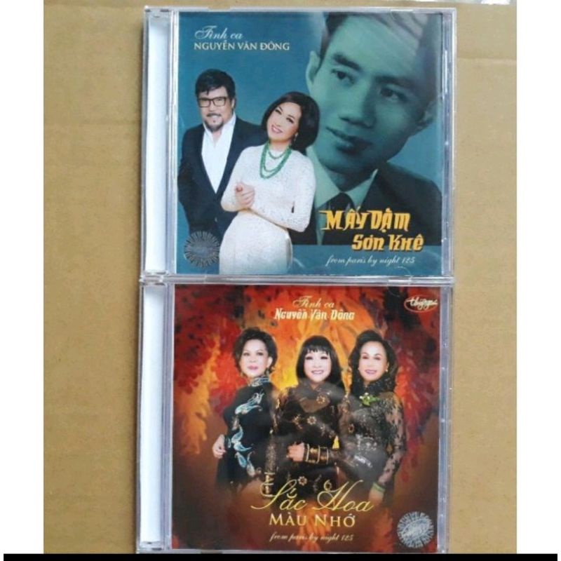 Bộ 2 cd Nguyễn Văn Đông phono