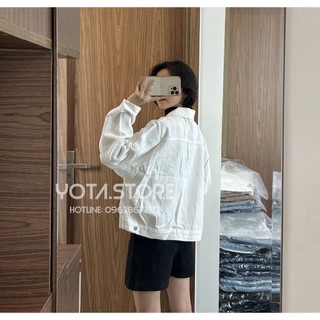 Áo khoác jeans dáng lửng - KB21