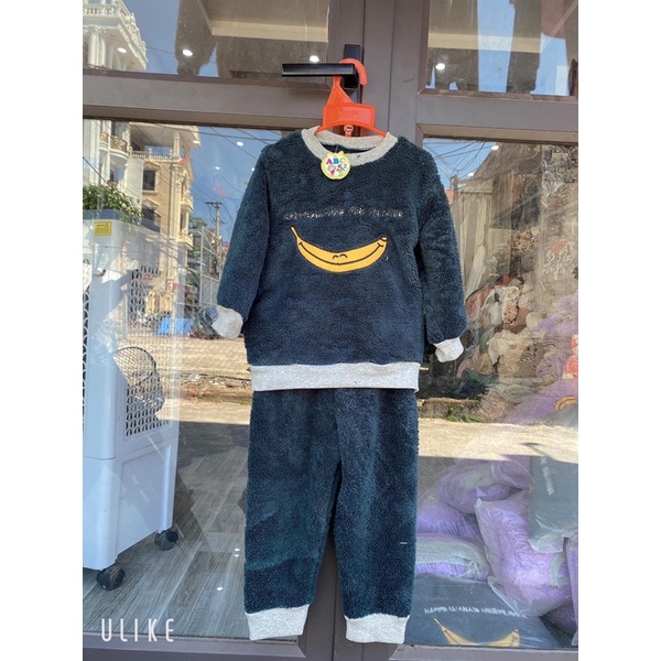 Quần dài lông 2 mặt cho bé trai bé gái