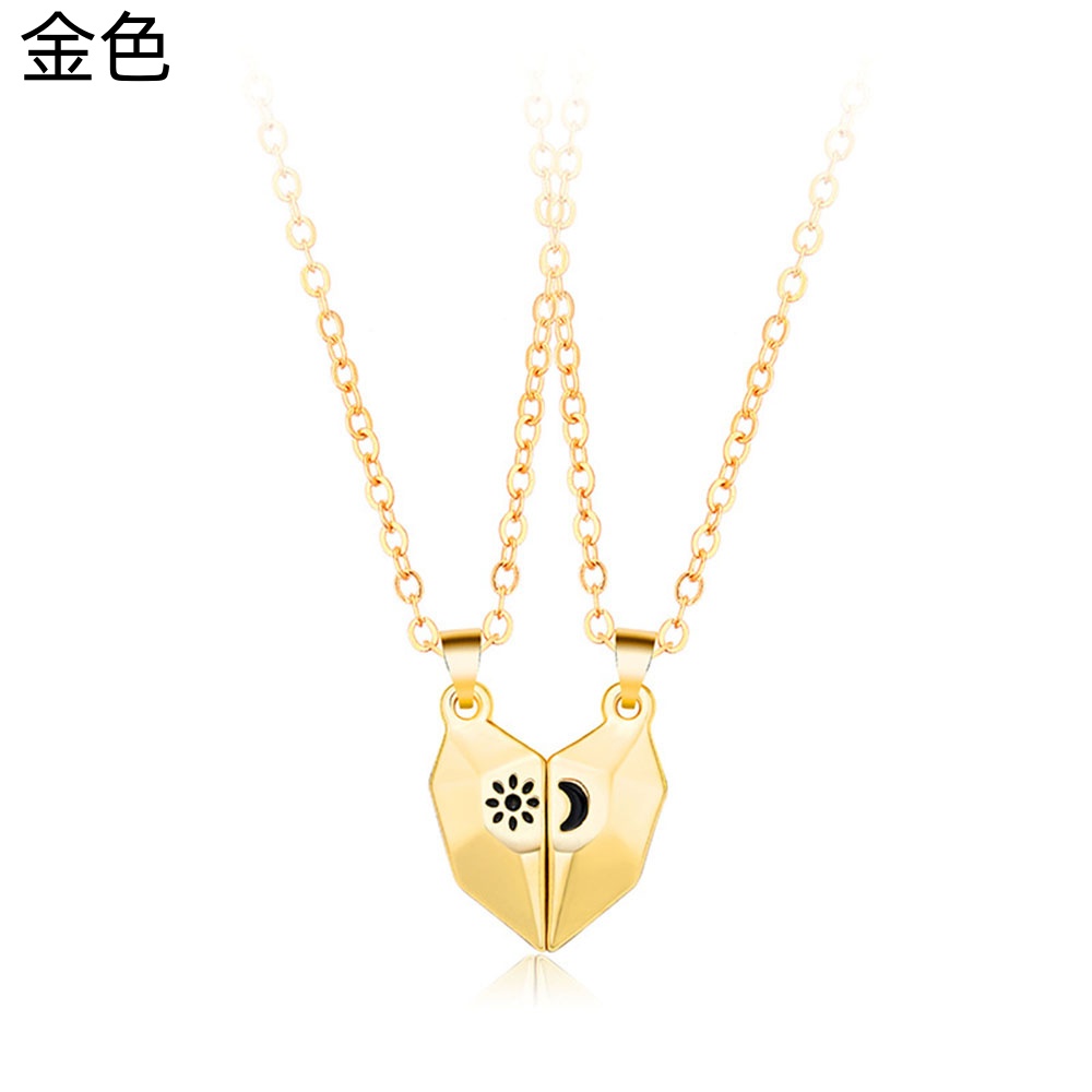 Vòng cổ Nam Châm Mặt Trái Tim Đơn Giản