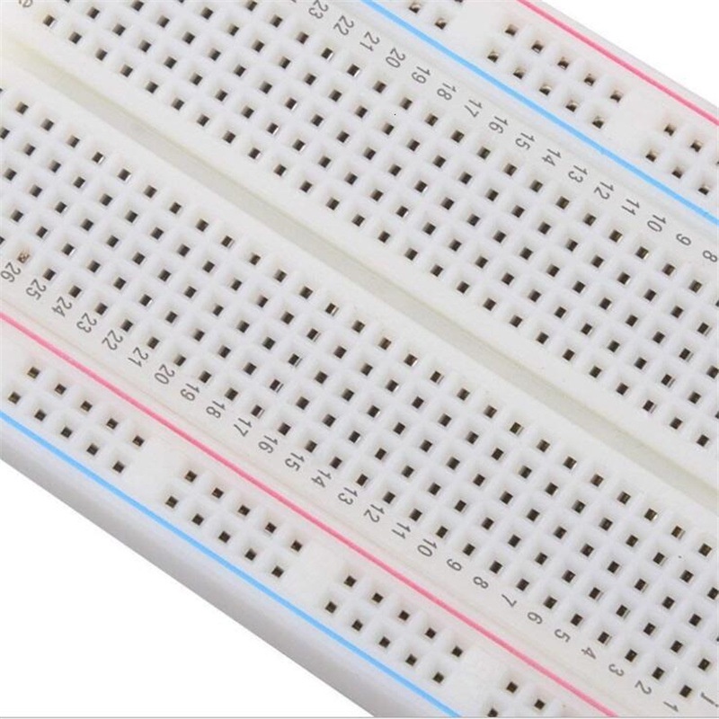 Breadboard MB-102 830 Lỗ 165x55x10mm Board test, cắm linh kiện, bảng mạch thử nghiệm