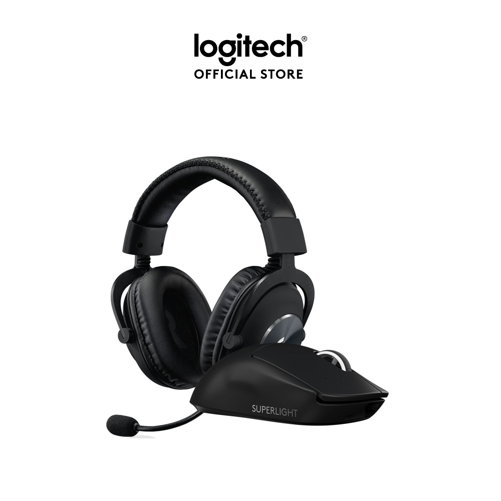 Combo tai nghe game logitech G Pro X và chuột game Logitech G Pro X Superlight