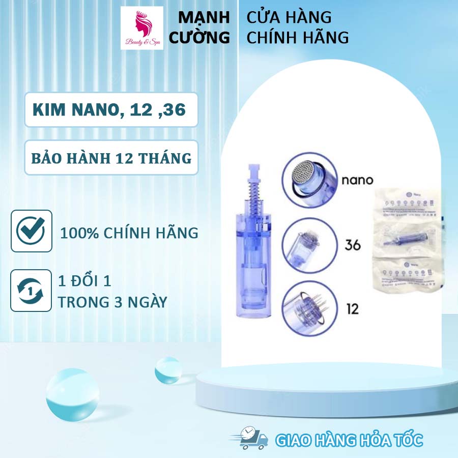 Đầu máy lăn kim | Kim nano | Kim 12 | Kim 36