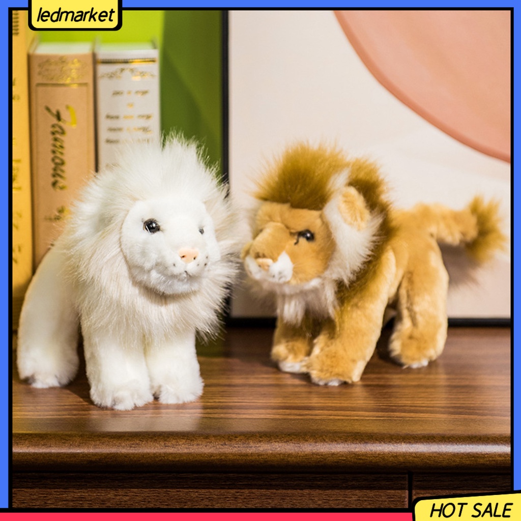 Đồ chơi nhồi bông hình sư tử đáng yêu thích hợp làm quà tặng cho bé