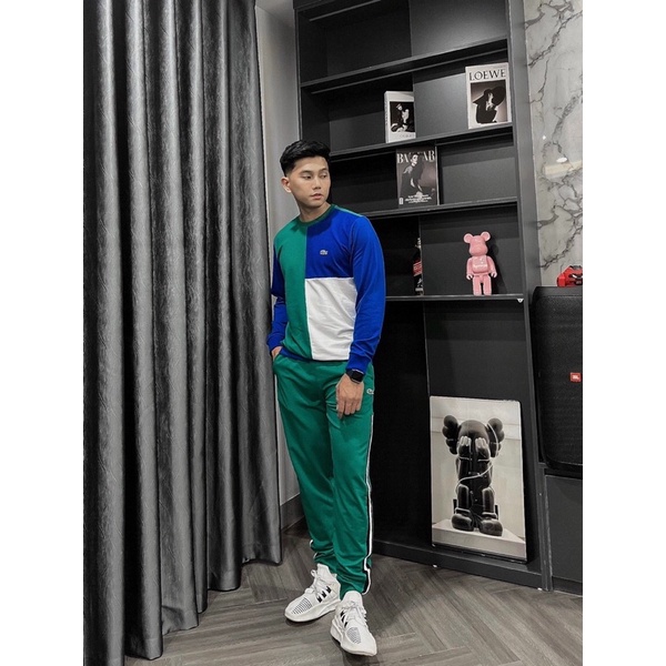 Bộ thể thao Lacoste Men'sports mẫu new 2023