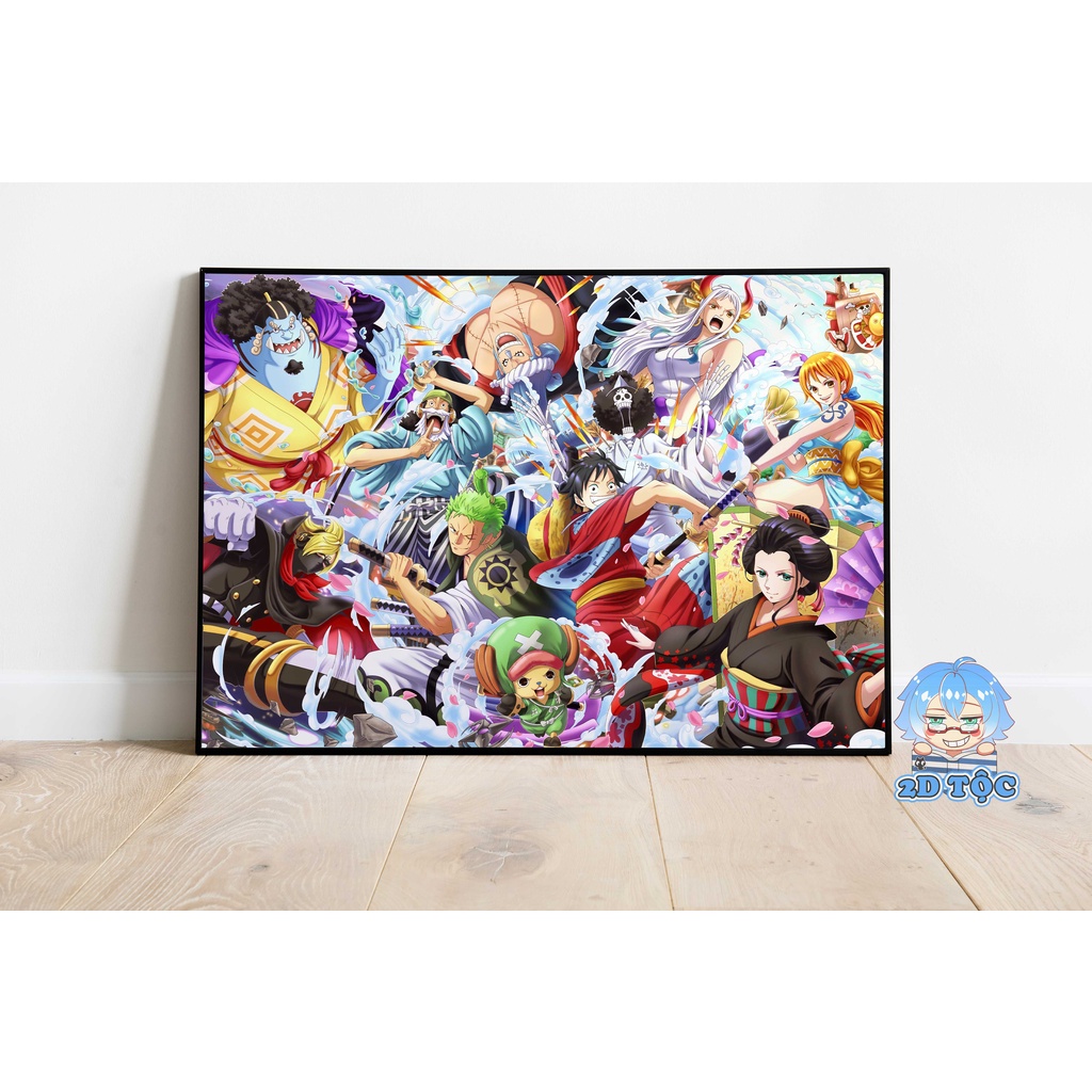 Poster A3 Cao Cấp Treo Tường  Anime Manga One Piece (26) By 2D Tộc Shop