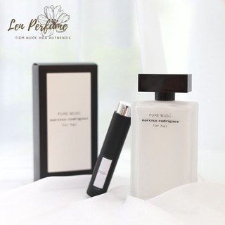 Nước hoa 𝐍𝐚𝐫𝐜𝐢𝐬𝐨 𝐅𝐨𝐫 𝐇𝐞𝐫 𝐏𝐮𝐫𝐞 𝐌𝐮𝐬𝐜  - Nar trắng 5ml/10ml