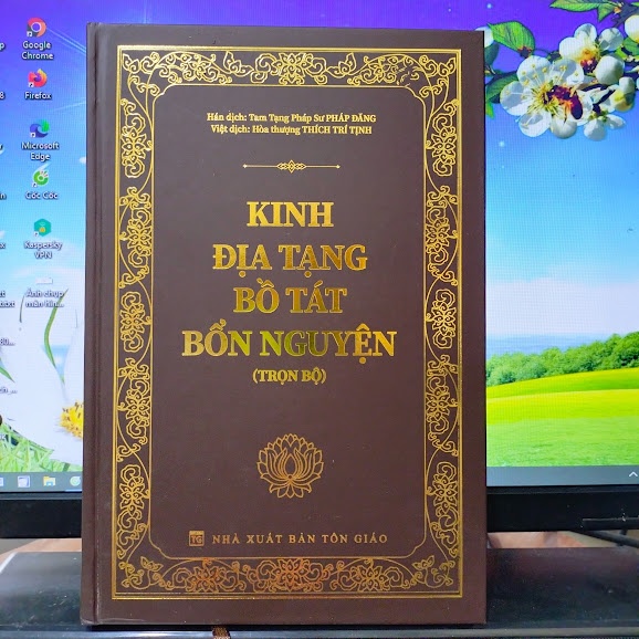 Sách - Kinh Địa Tạng Bồ Tát Bổn Nguyện 16x24cm bìa cứng