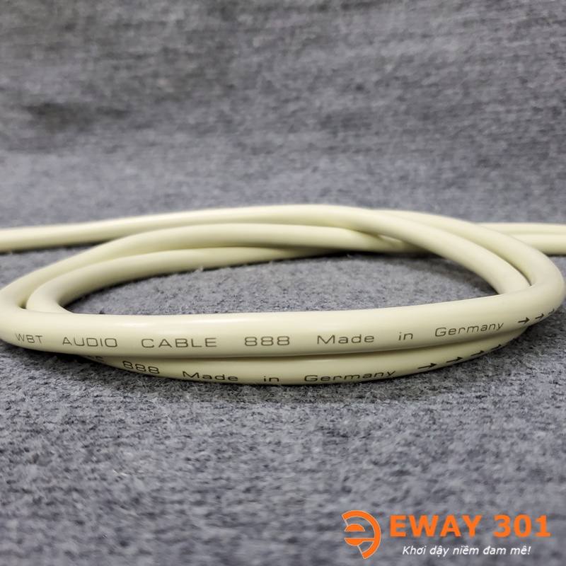 Bộ Dây AV  WBT 888 Germany Chuẩn Xịn - Dài 1m