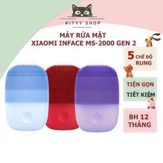 Máy rửa mặt Xiaomi inFace MS-2000 Gen 2 máy rửa mặt bằng sóng âm 5 mức độ rung