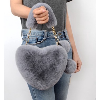 ❤️Túi chéo hình trái tim được khảm với một chiếc nơ Nhật Bản đáng yêu❤️ TTF592