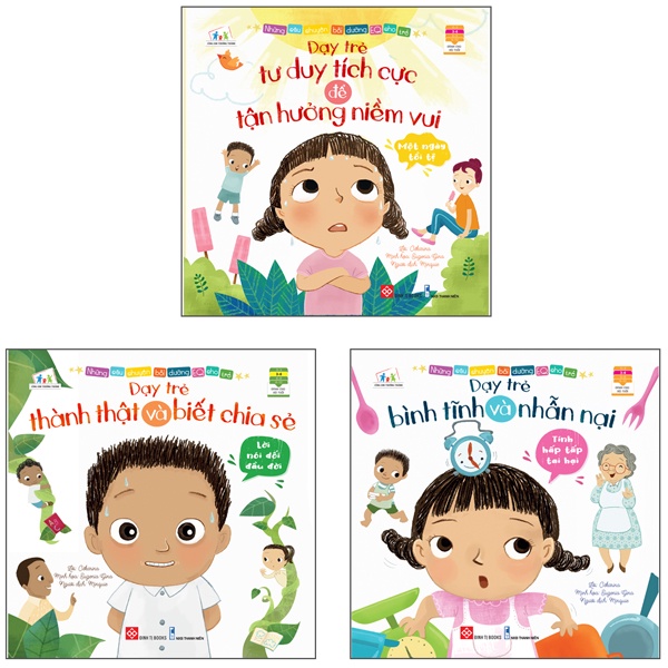 Sách - Bộ Sách Những Câu Chuyện Bồi Dưỡng EQ Cho Trẻ (Bộ 3 Cuốn)