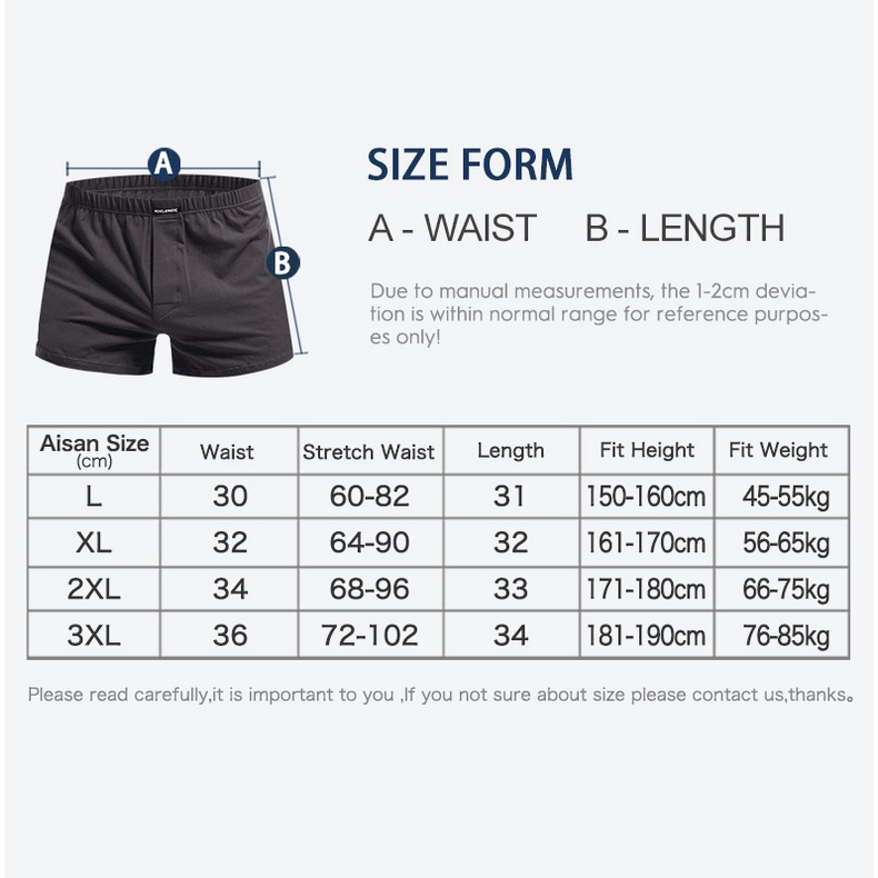 Quần Lót Boxer Chất Liệu Cotton Thoáng Khí Dáng Rộng Thời Trang Cho Nam 037