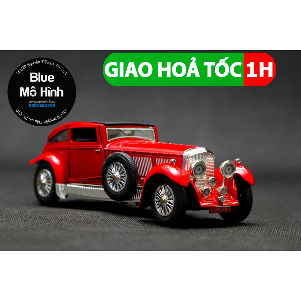Blue mô hình | Xe mô hình Bentley 8L Classic 1:32