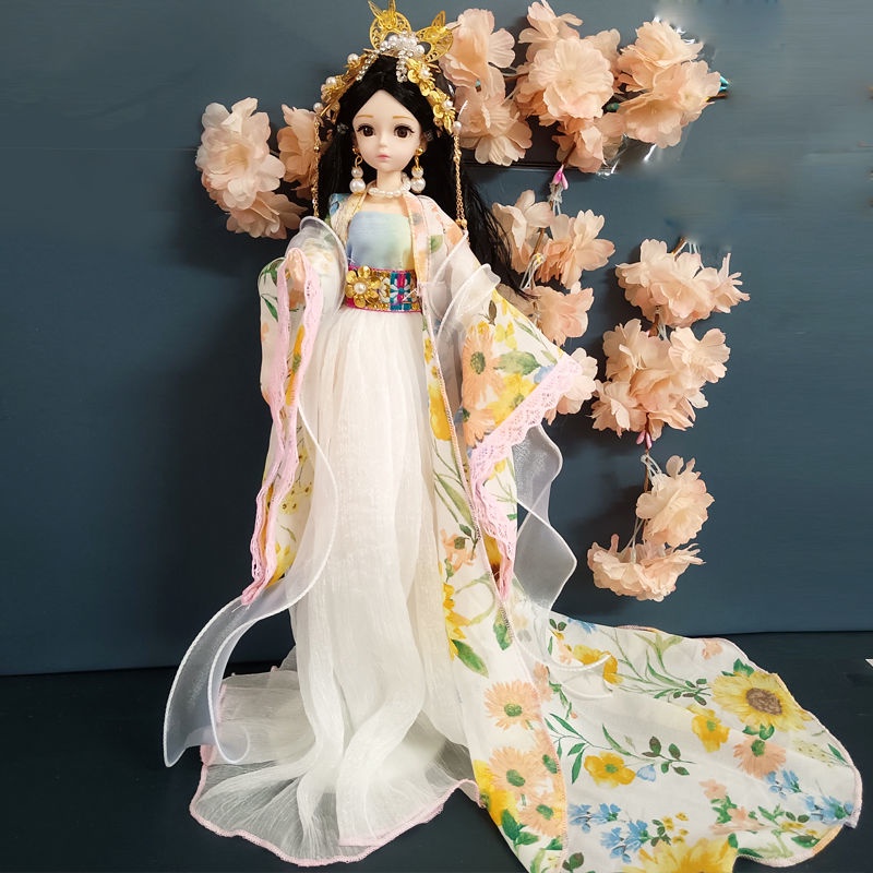 Bộ Búp Bê Công Chúa Barbie Hán Phục Cổ Điển 30cm Kèm Hộp Quà Tặng Sinh Nhật 10.21