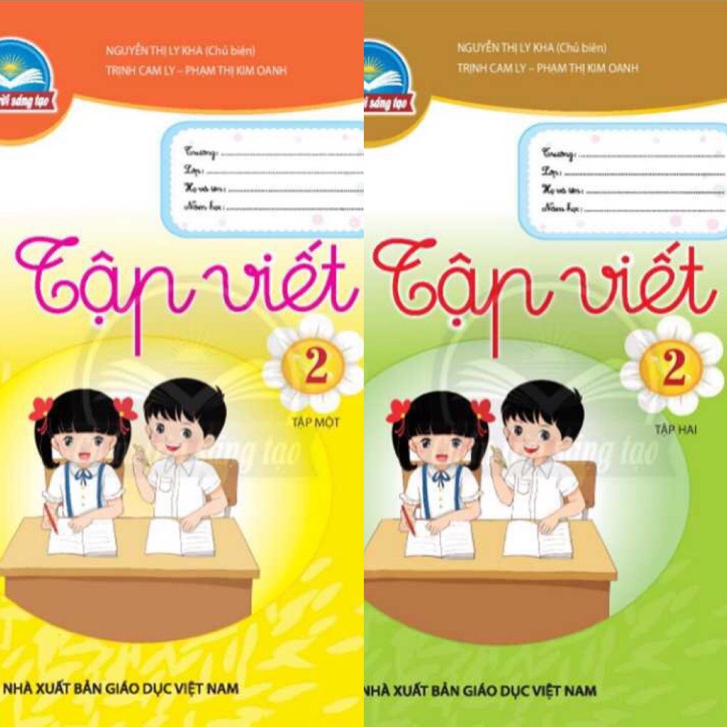 Vở tập viết lớp 2 chân.trời sang tao