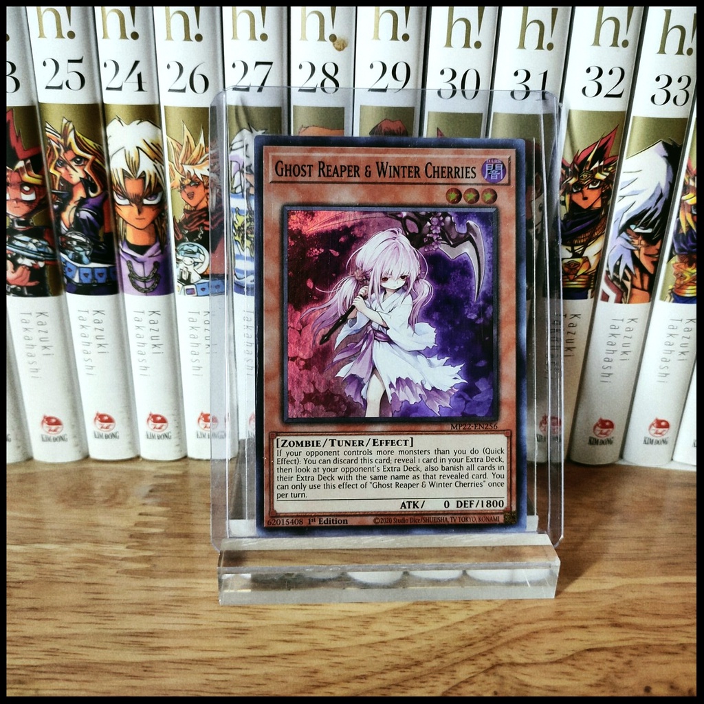 Thẻ bài Yugioh Chính hãng Combo 3 lá Ghost –Super rare