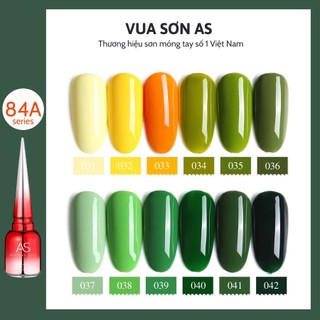 Set sơn AS đỏ 84 màu cao cấp 84A màu 19~36