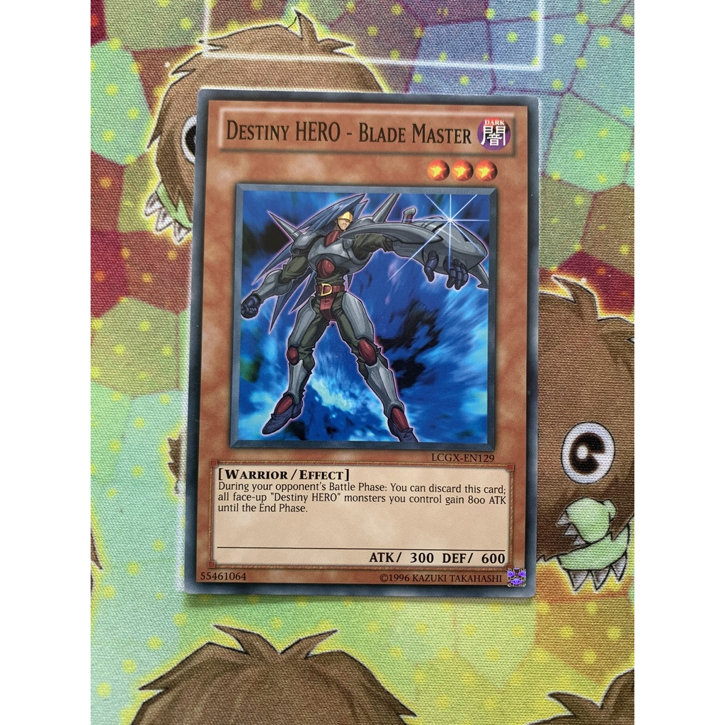 Thẻ Bài Mint90 Yugioh Monster Destiny Hero - Blade Master -  Common