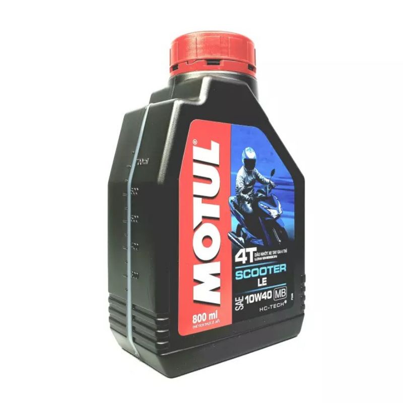 Motul Scooter 10W40 800ml tặng Motul Gear Oil 80W90 120ml nhớt hợp số