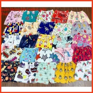 Quần chục thông hơi chất cotton giấy thái cho bé trai bé gái.