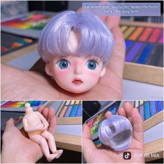 Búp bê Baboliy faceup 1/8 nhiều mẫu( tóc tháo rời được)