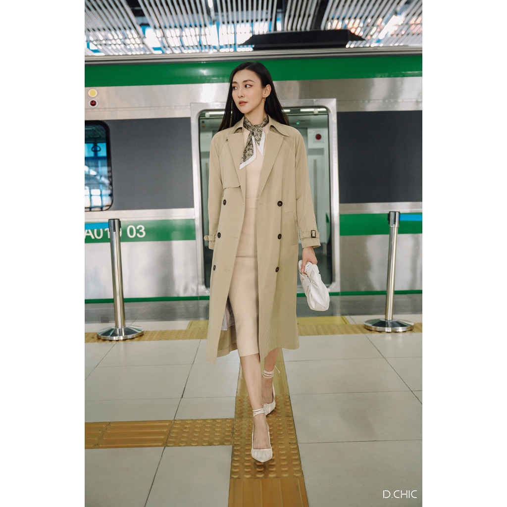 Áo Trench coat 6 cúc D.CHIC MS: 970281