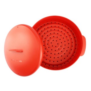 Xửng Hấp 2 Tầng Steam It Tupperware Màu Đỏ