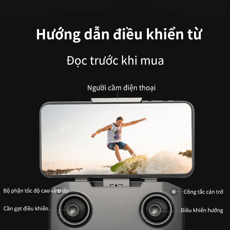 ⚡Flycam XT1 4k DRONE  Máy ảnh kép 4K áy bay không người lái chụp ảnh trên không có thể gập lại tiêu điểm tự động🔥