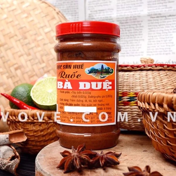 Mắm ruốc Huế Bà Duệ, (chuyên bún bò) hủ 400gr