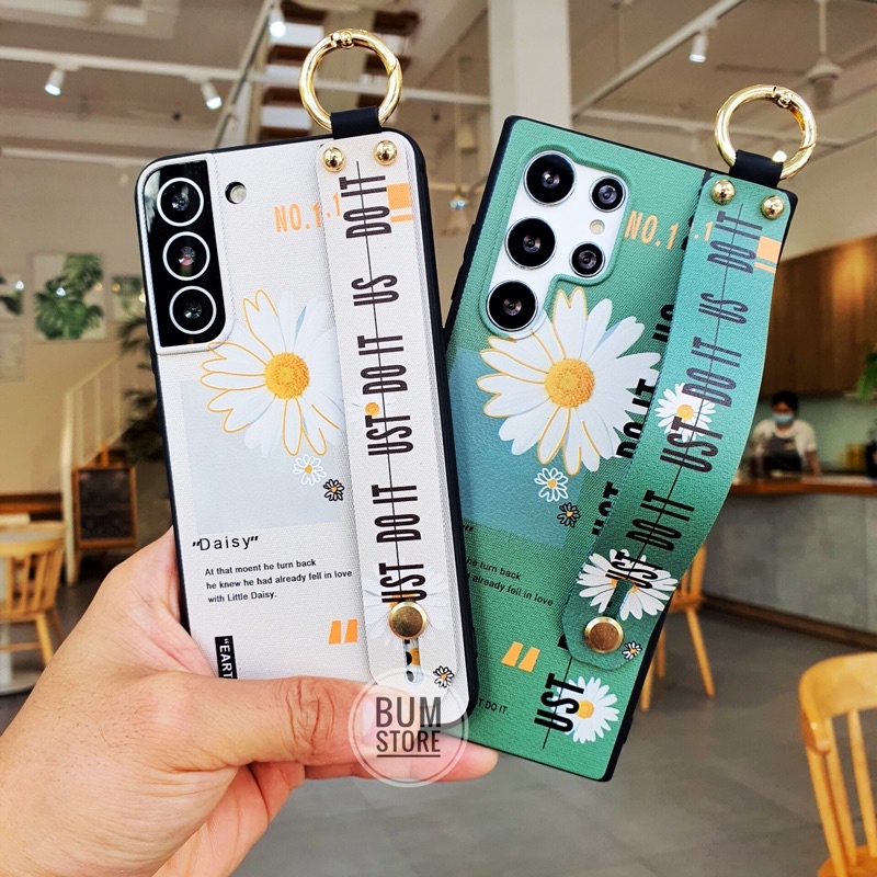 Ốp Lưng Hoa Cúc Samsung Galaxy S23 ULTRA / S23 PLUS / S22 ULTRA / S22 Plus / S21 Ultra / S21 Plus / S21 5G / A72 / A52