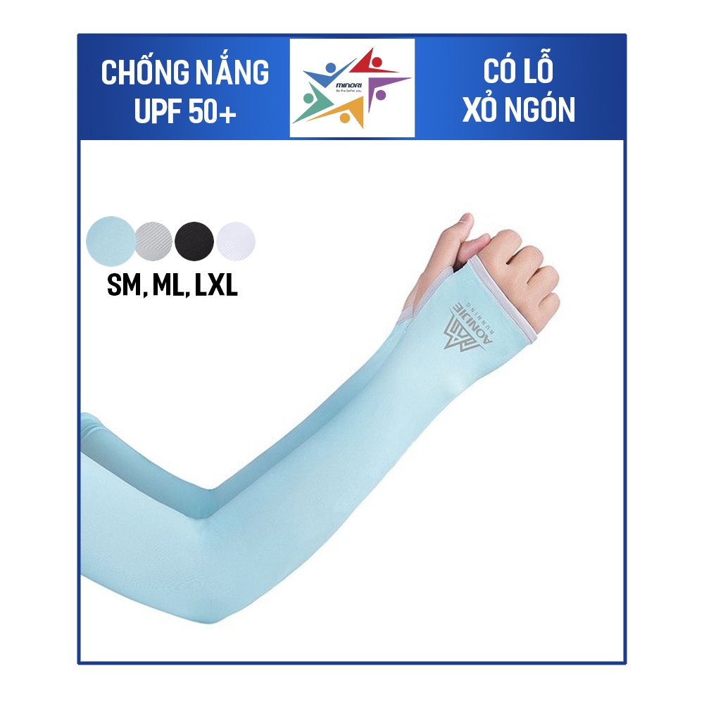 Ống Tay Thể Thao Chống Nắng Aonijie - Xỏ Ngón