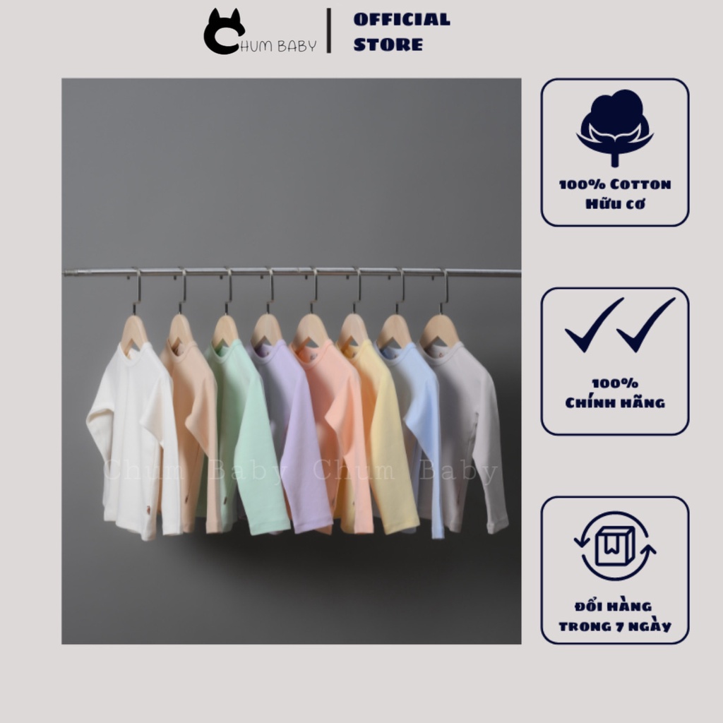 Bộ xuất Hàn Cotton Trơn cho bé, bộ gân Hàn Quốc cho bé - ChumBaby