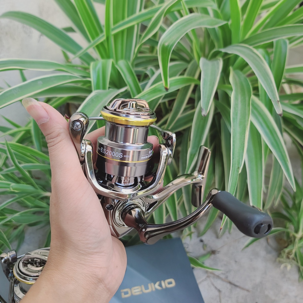 Máy Câu Cá máy câu lure kim loại cối nông siêu êm DEUKIO ES2000S-ES3000S