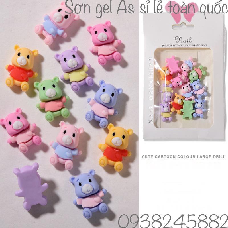 Set phụ kiện trang trí móng nail giá rẻ