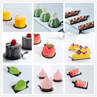 Khuôn Silicone Làm Bánh Mousse Hình Xoắn Ốc Trái Tim Màu Trắng