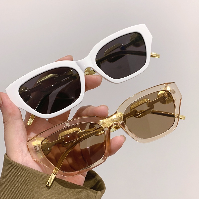 Kính Mát Gọng Vuông Nhỏ Thời Trang Hàn Quốc Cho Nữ