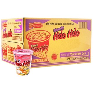 Mì hảo ly ( hãng acecook 1 thùng × 24 ly )