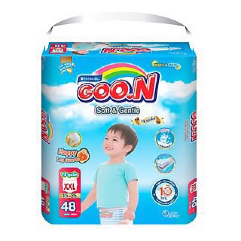Bỉm quần Goo.n Soft & Gentle Nhật M58,L52,XL50,XXL48