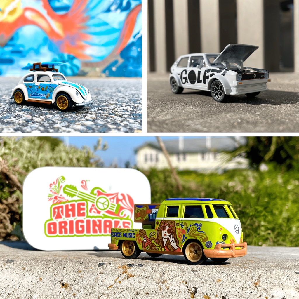 Xe Mô Hình Cao Cấp MAJORETTE VW The Originals Deluxe Cars 212055005 - Simba Toys VietNam